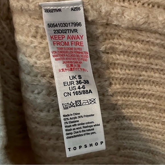 TOPSHOP Sweater Dress - Picture 3 of 6